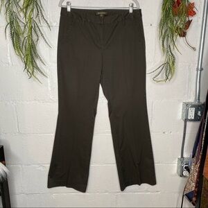 Tommy Bahama Olive Green Wide Leg Chino Khaki Trousers Size 10